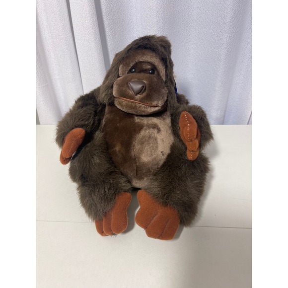 Vintage Ringling Bros Barnum Bailey Plush Gorilla "Greatest Show on Earth" - Picture 4 of 13